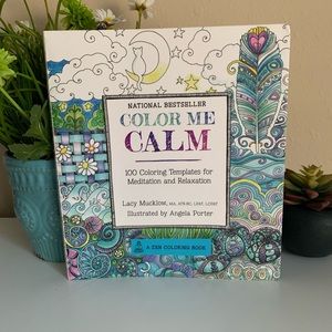 Color Me Calm Adult Coloring Book